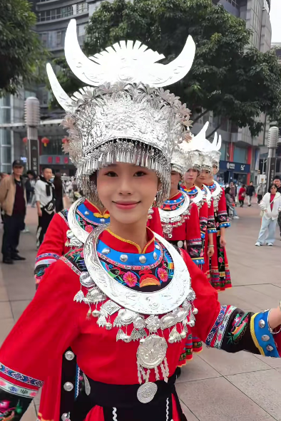 彭水县庆啦～娇阿依喊你回彭水阿依河跳踩花山！＃阿依河景区＃彭水县庆